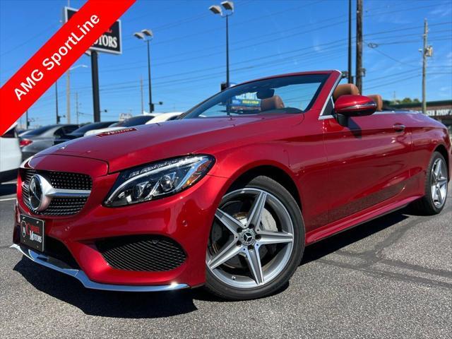 used 2018 Mercedes-Benz C-Class car, priced at $26,495