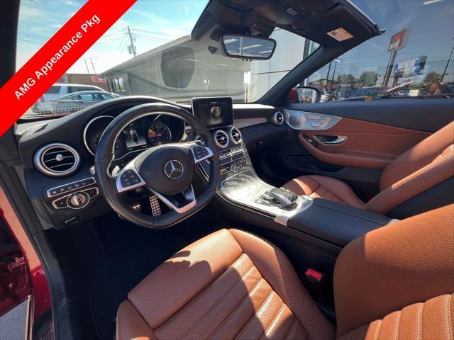 used 2018 Mercedes-Benz C-Class car, priced at $26,495