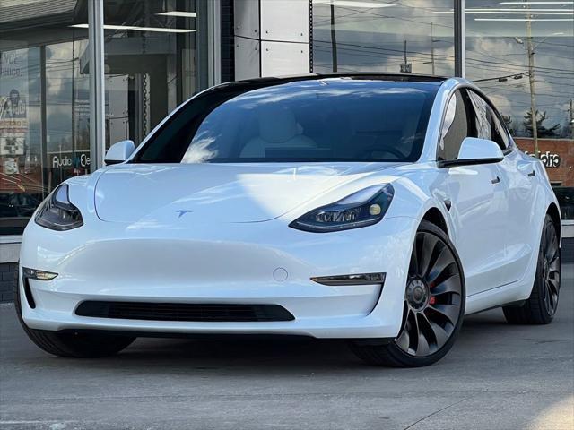 used 2023 Tesla Model 3 car, priced at $29,995