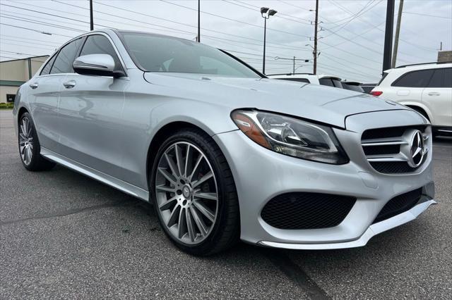 used 2017 Mercedes-Benz C-Class car, priced at $20,000