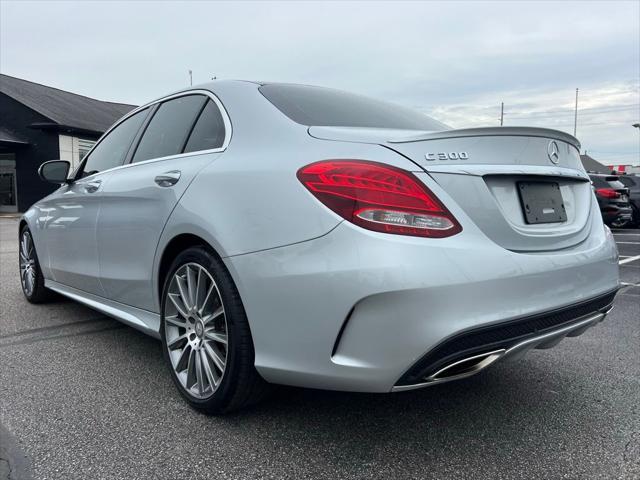 used 2017 Mercedes-Benz C-Class car, priced at $20,000