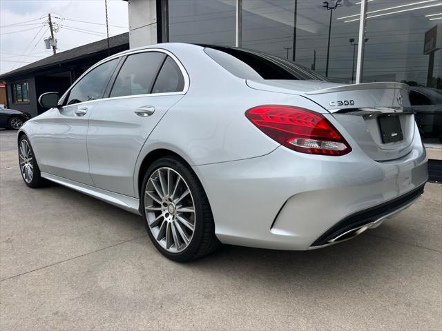 used 2017 Mercedes-Benz C-Class car, priced at $21,000