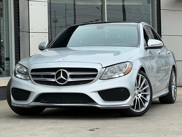 used 2017 Mercedes-Benz C-Class car, priced at $21,000