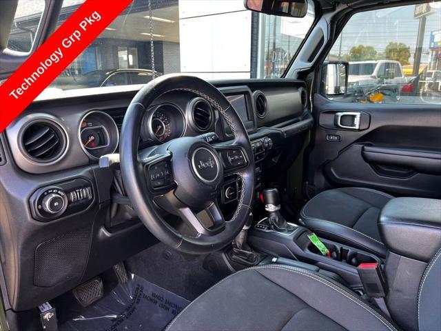 used 2021 Jeep Wrangler Unlimited car, priced at $29,795