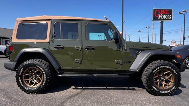 used 2021 Jeep Wrangler Unlimited car, priced at $29,795