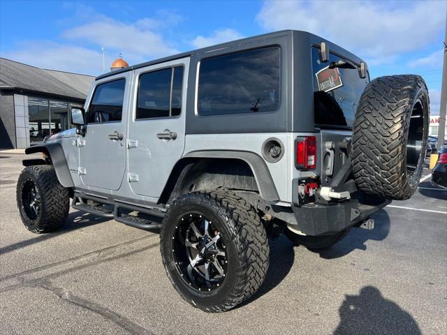 used 2014 Jeep Wrangler Unlimited car, priced at $20,995