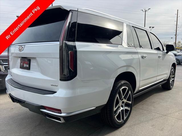 used 2021 Cadillac Escalade ESV car, priced at $52,495