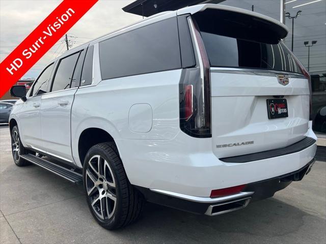 used 2021 Cadillac Escalade ESV car, priced at $52,995