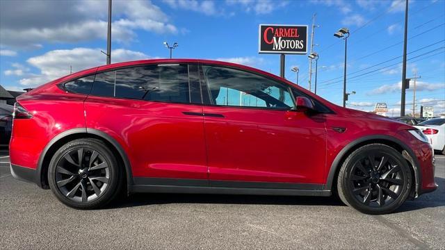 used 2023 Tesla Model X car, priced at $62,995