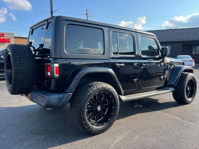 used 2019 Jeep Wrangler Unlimited car, priced at $22,500