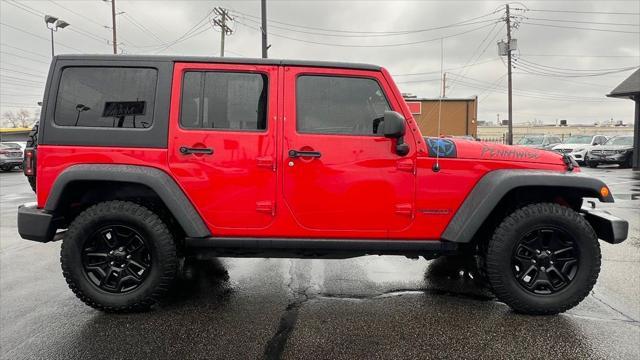 used 2017 Jeep Wrangler Unlimited car, priced at $22,995