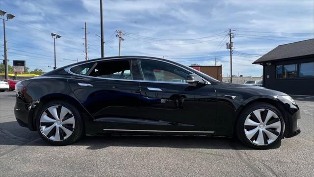 used 2021 Tesla Model S car, priced at $43,995