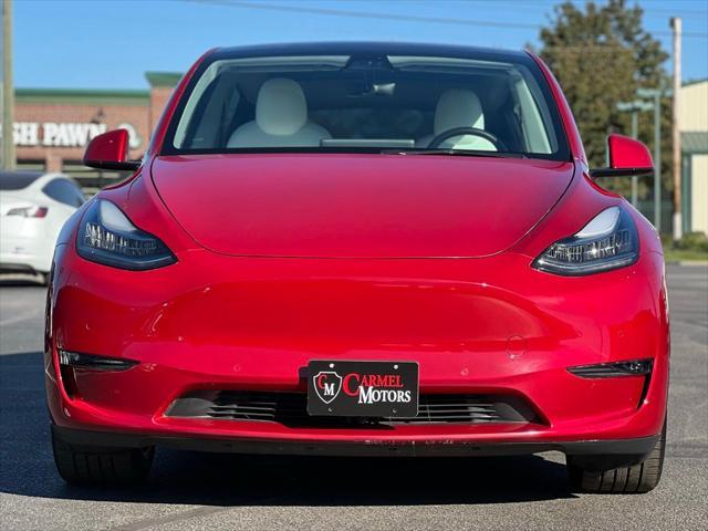 used 2021 Tesla Model Y car, priced at $27,495