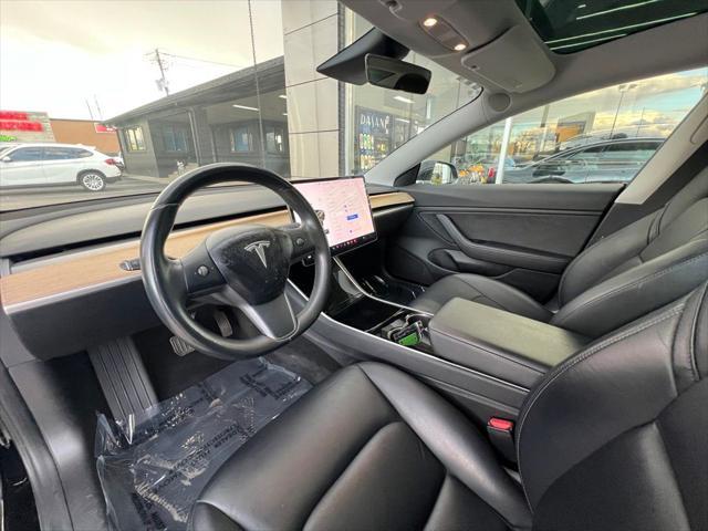 used 2018 Tesla Model 3 car, priced at $25,495