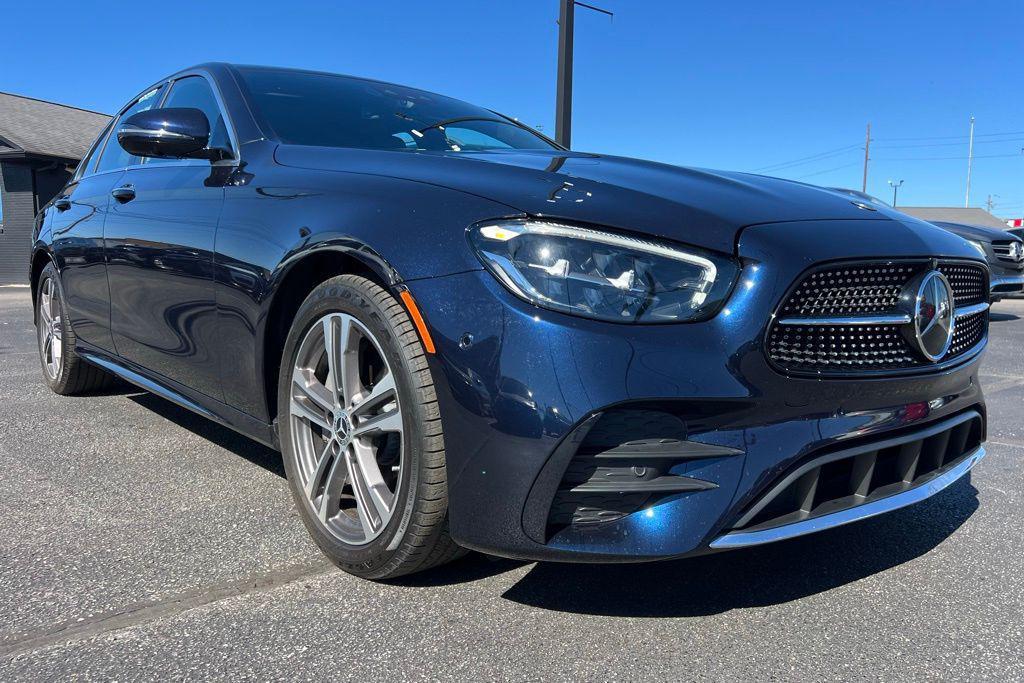 used 2022 Mercedes-Benz E-Class car, priced at $34,800