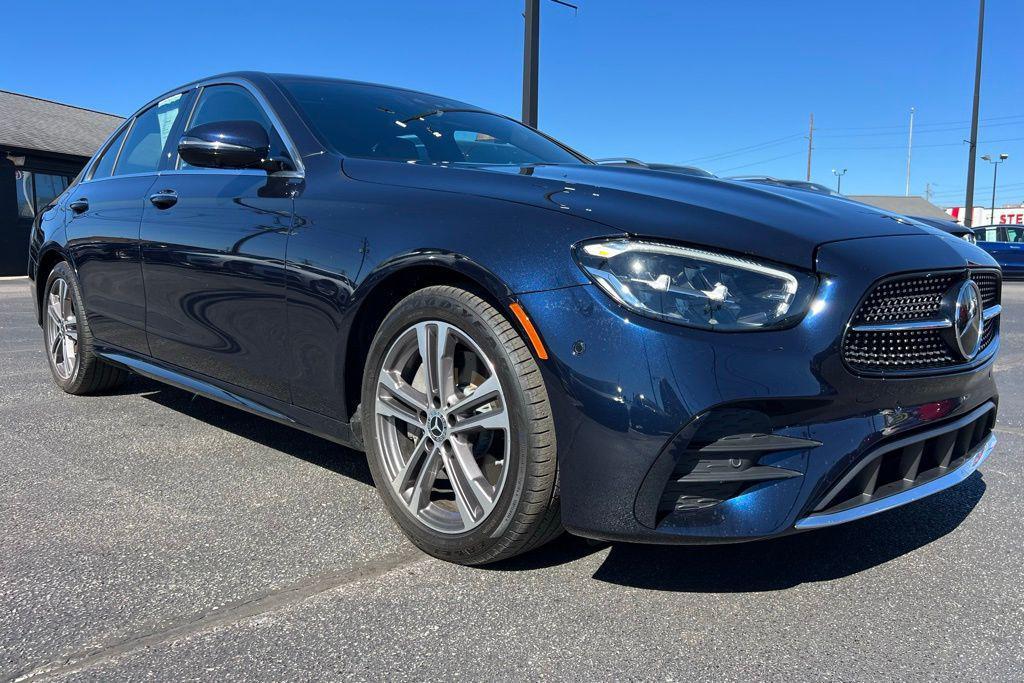 used 2022 Mercedes-Benz E-Class car, priced at $34,800