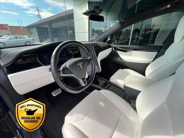 used 2018 Tesla Model X car, priced at $28,995