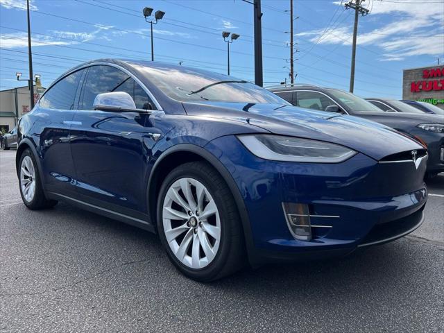 used 2018 Tesla Model X car, priced at $28,995