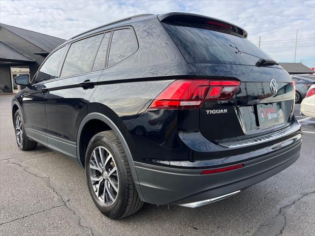 used 2021 Volkswagen Tiguan car, priced at $17,495