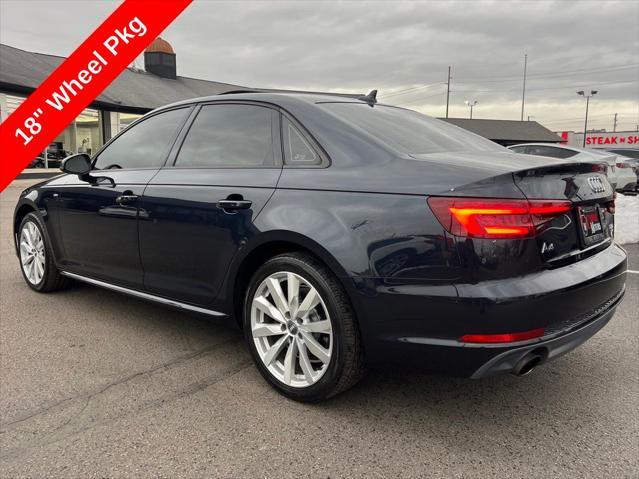 used 2018 Audi A4 car, priced at $16,750