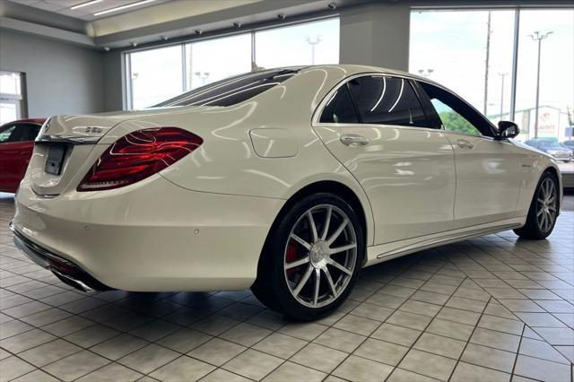used 2017 Mercedes-Benz AMG S 63 car, priced at $39,995