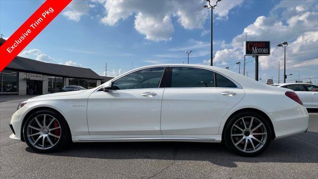 used 2017 Mercedes-Benz AMG S 63 car, priced at $44,495