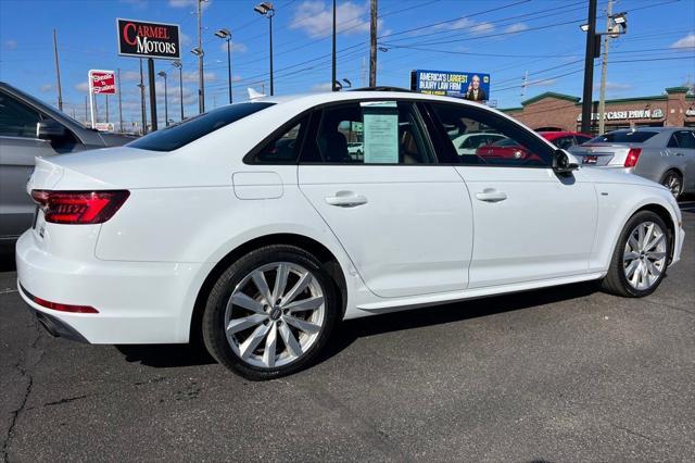 used 2018 Audi A4 car, priced at $17,995