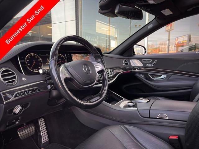 used 2017 Mercedes-Benz S-Class car, priced at $30,895