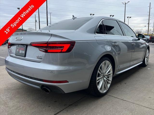 used 2018 Audi A4 car, priced at $14,995