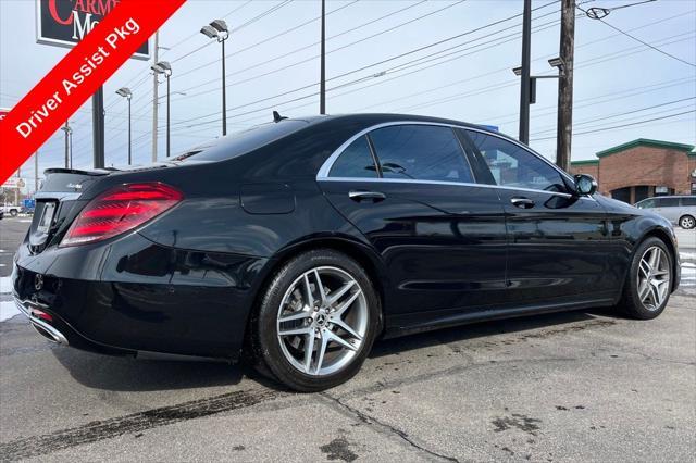 used 2020 Mercedes-Benz S-Class car, priced at $50,495