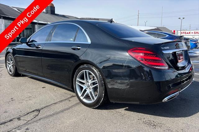 used 2020 Mercedes-Benz S-Class car, priced at $50,495