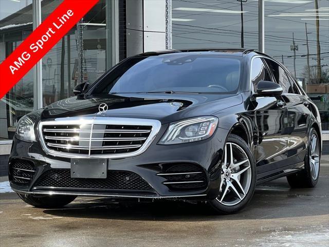 used 2020 Mercedes-Benz S-Class car, priced at $50,495