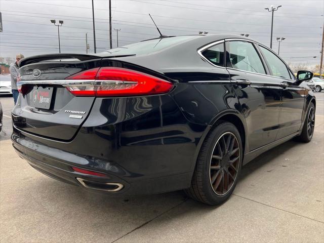 used 2017 Ford Fusion car, priced at $11,995