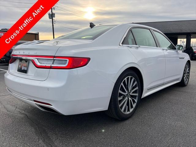 used 2019 Lincoln Continental car, priced at $23,495