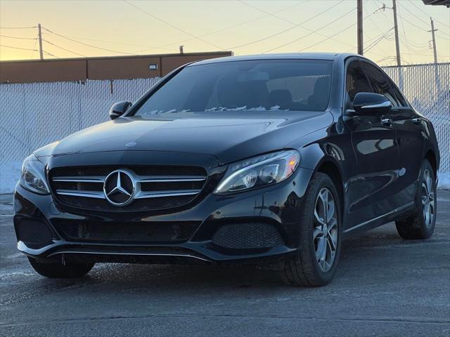 used 2015 Mercedes-Benz C-Class car, priced at $16,495