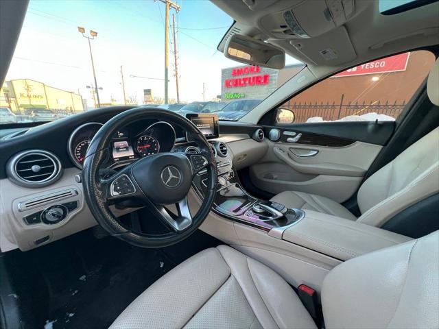 used 2015 Mercedes-Benz C-Class car, priced at $16,495