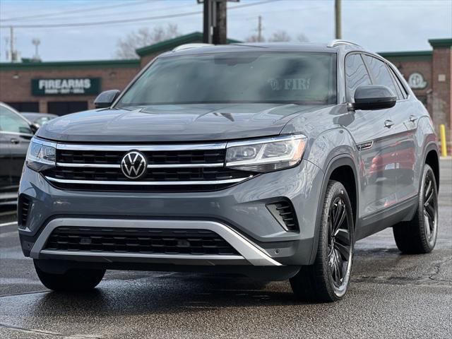 used 2021 Volkswagen Atlas Cross Sport car, priced at $20,995