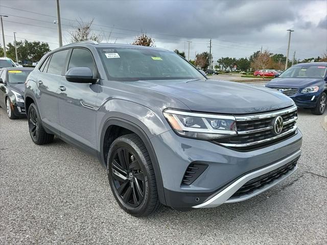 used 2021 Volkswagen Atlas Cross Sport car, priced at $21,995