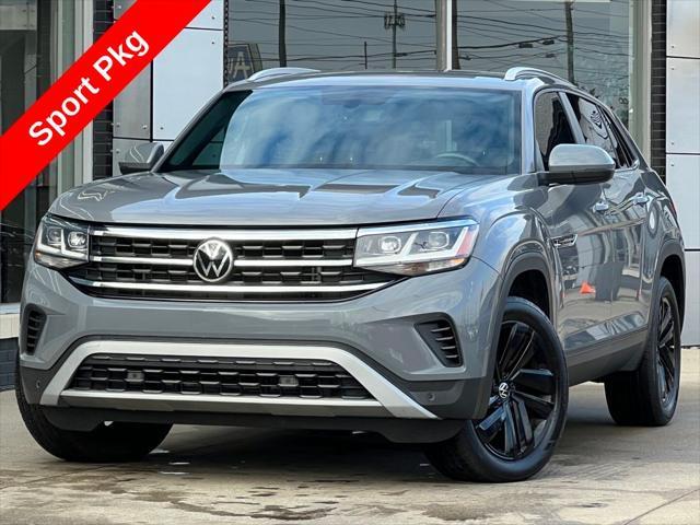 used 2021 Volkswagen Atlas Cross Sport car, priced at $20,995