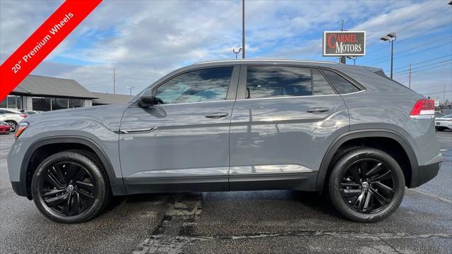 used 2021 Volkswagen Atlas Cross Sport car, priced at $20,995