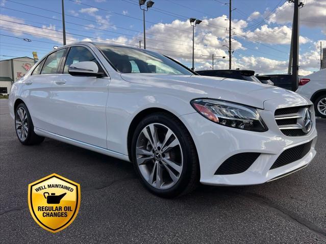 used 2019 Mercedes-Benz C-Class car, priced at $17,494