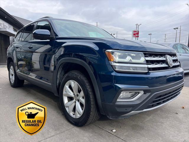 used 2018 Volkswagen Atlas car, priced at $15,495