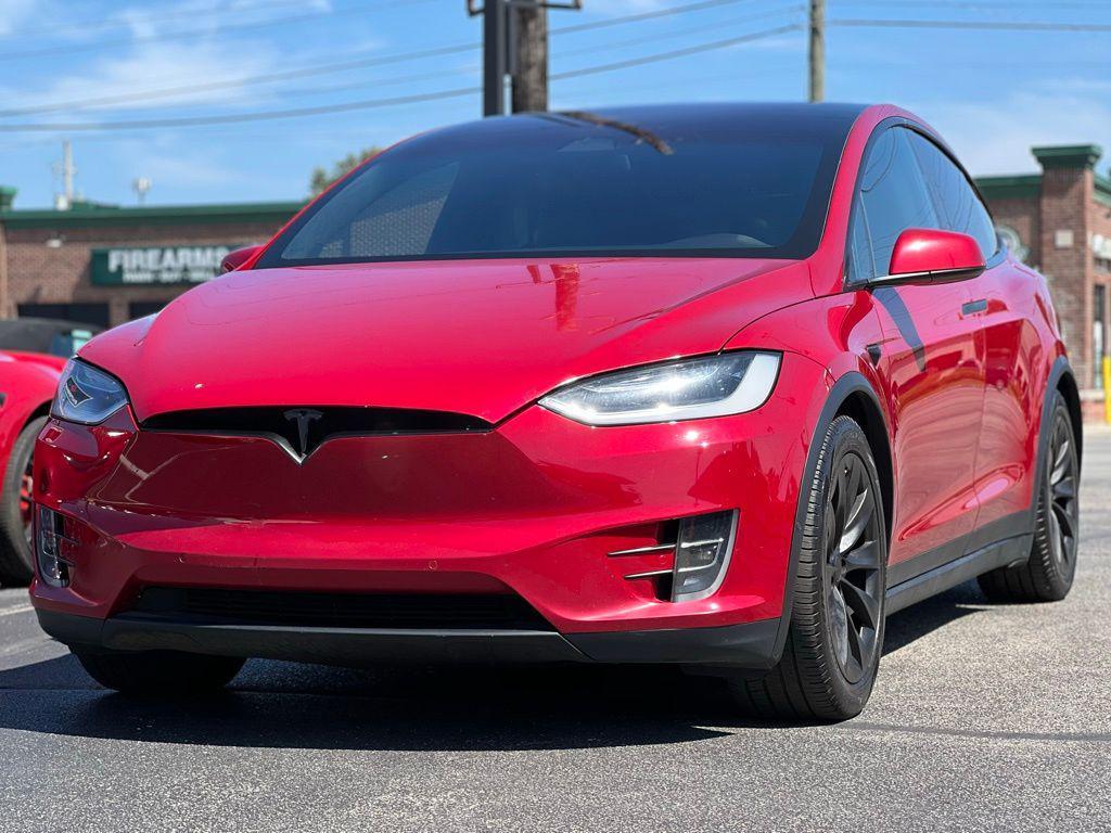 used 2017 Tesla Model X car, priced at $25,000