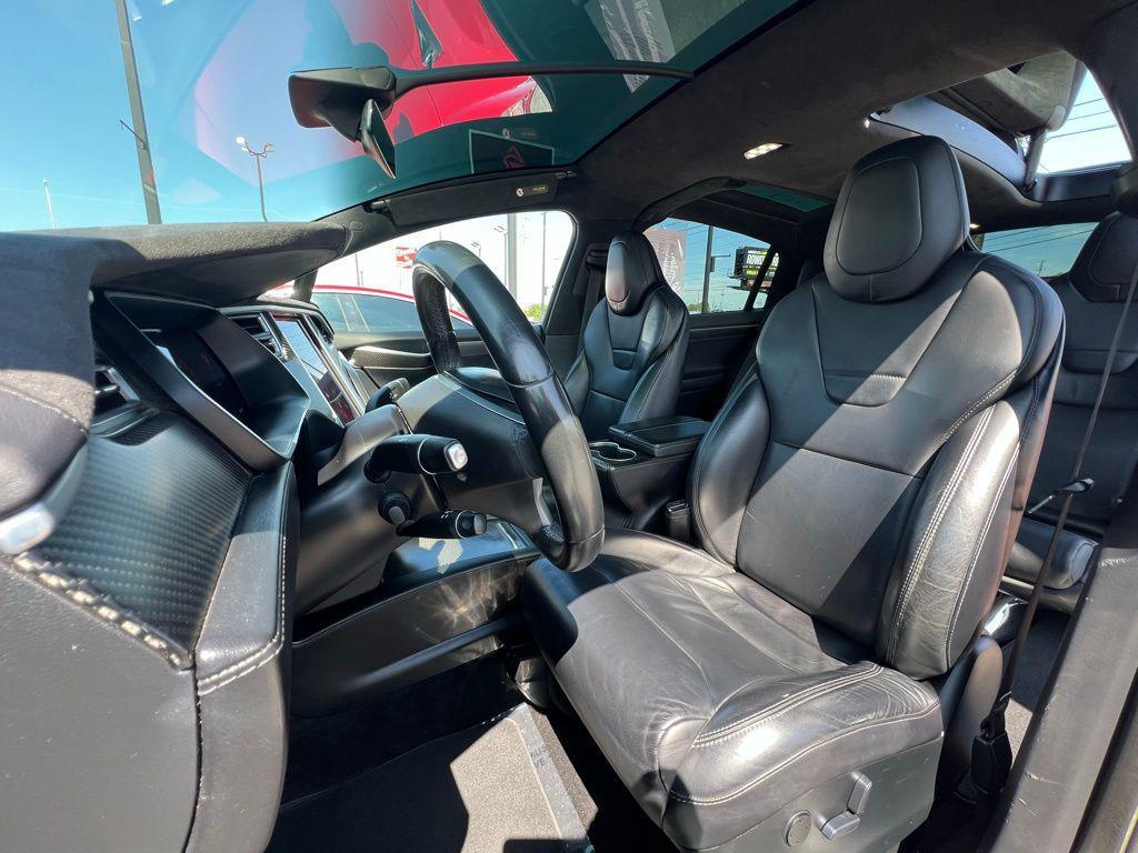 used 2017 Tesla Model X car, priced at $25,000