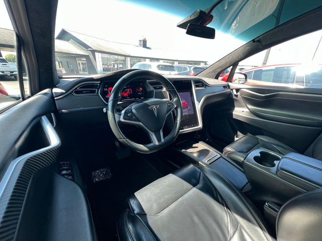 used 2017 Tesla Model X car, priced at $25,000