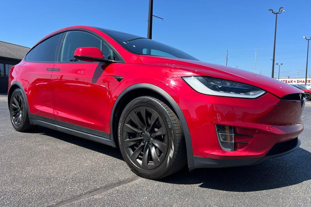 used 2017 Tesla Model X car, priced at $25,000