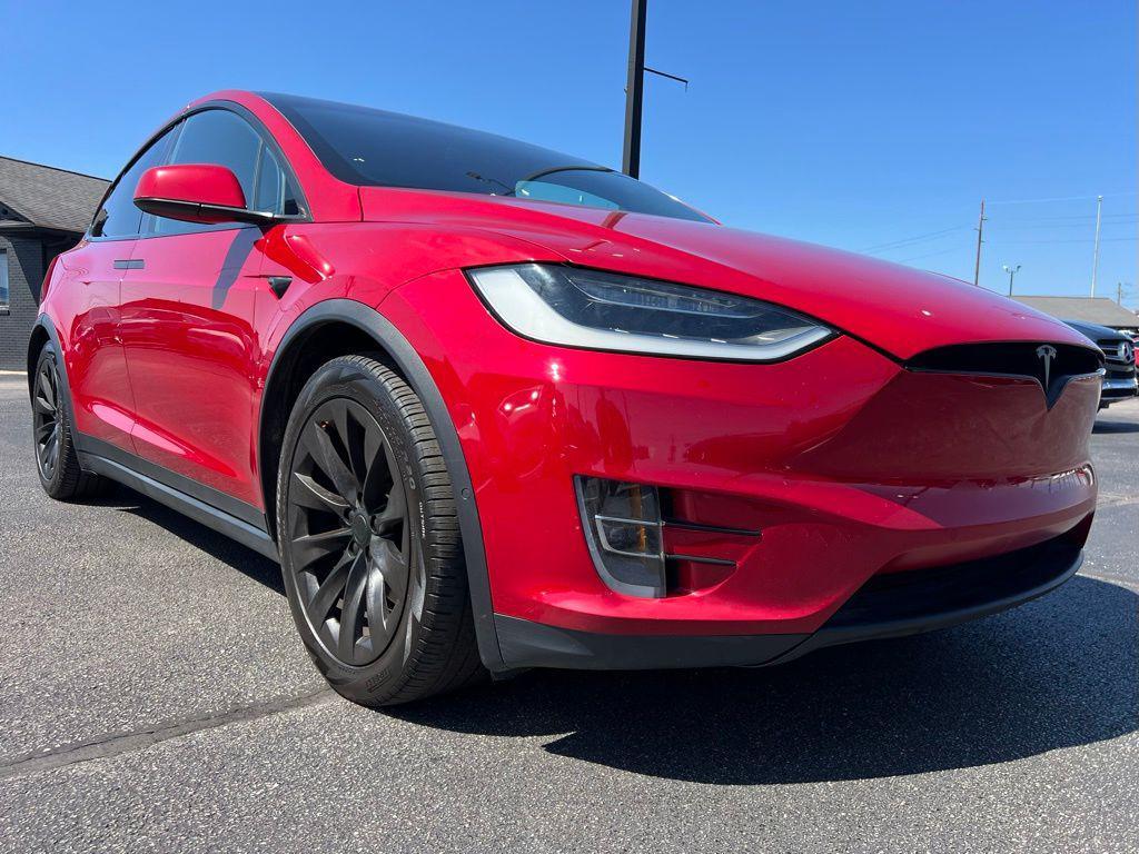 used 2017 Tesla Model X car, priced at $25,000
