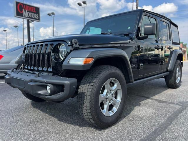 used 2021 Jeep Wrangler Unlimited car, priced at $29,500