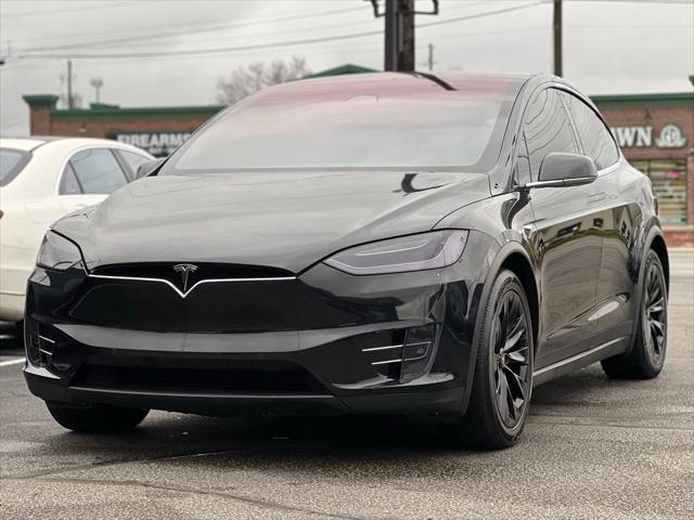 used 2017 Tesla Model X car, priced at $29,995