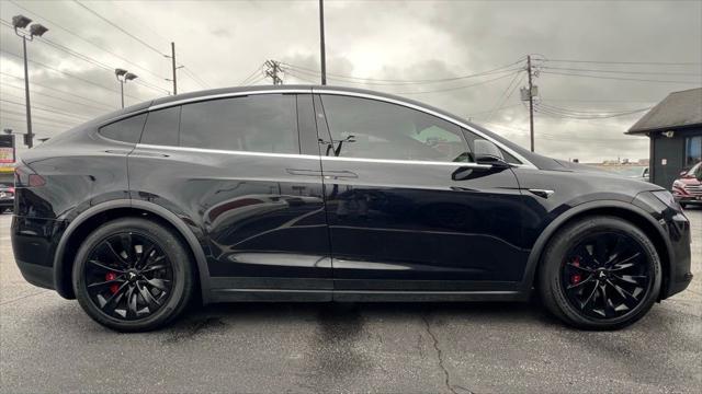 used 2017 Tesla Model X car, priced at $29,995